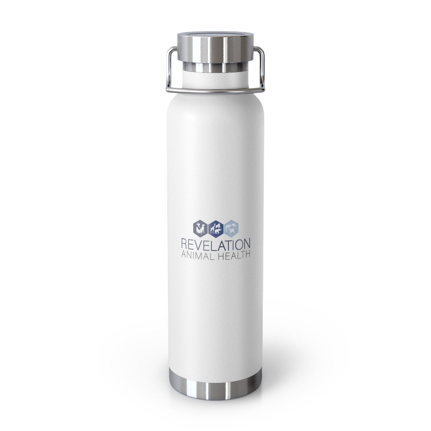 Copper Vacuum Insulated Bottle, 22oz - Animal Health