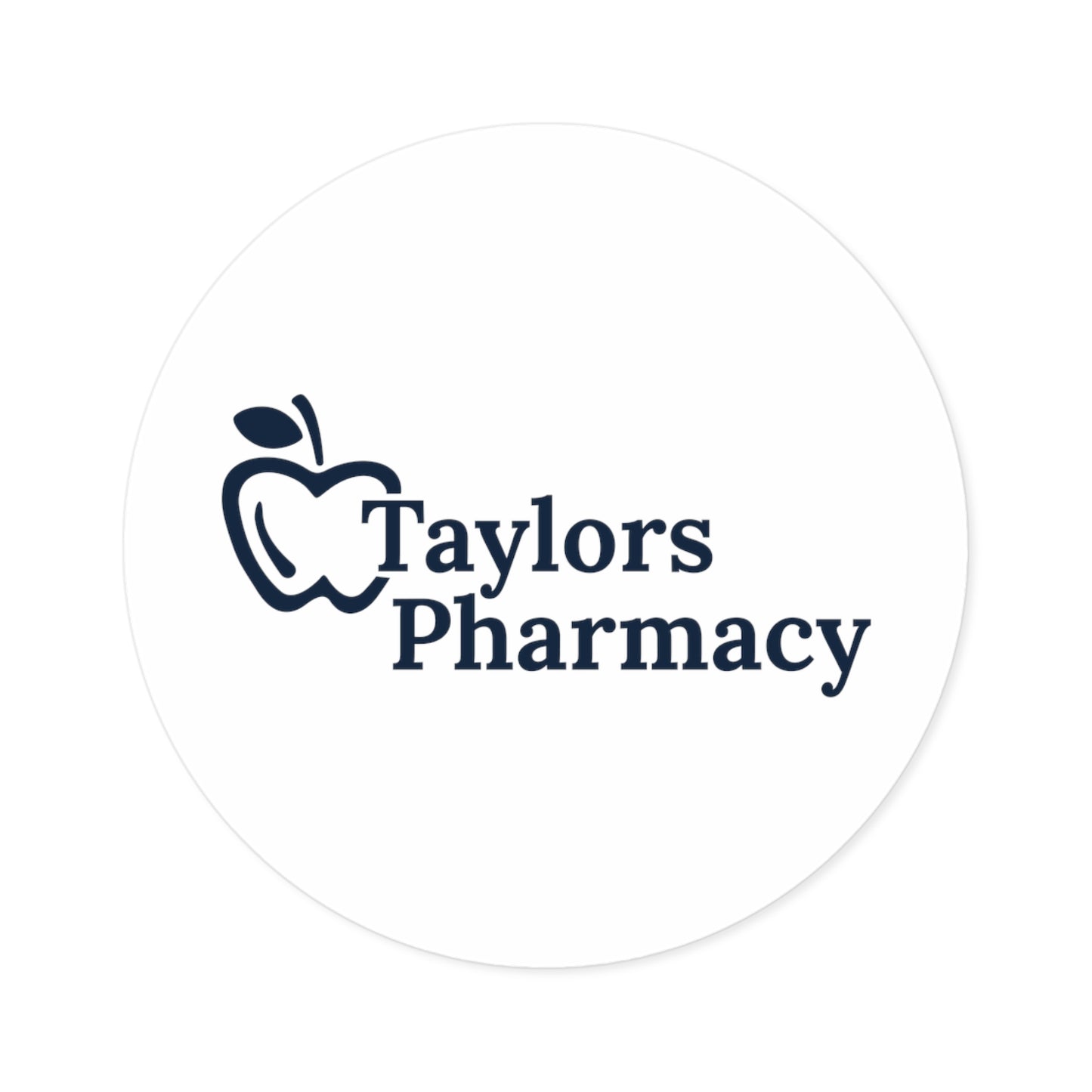 Round Stickers, Indoor - Taylors Pharmacy
