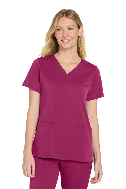Wink® Women’s Premiere Flex™ V-Neck Top - Rock Valley