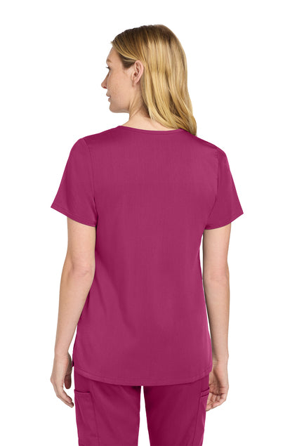 Wink® Women’s Premiere Flex™ V-Neck Top - Rock Valley