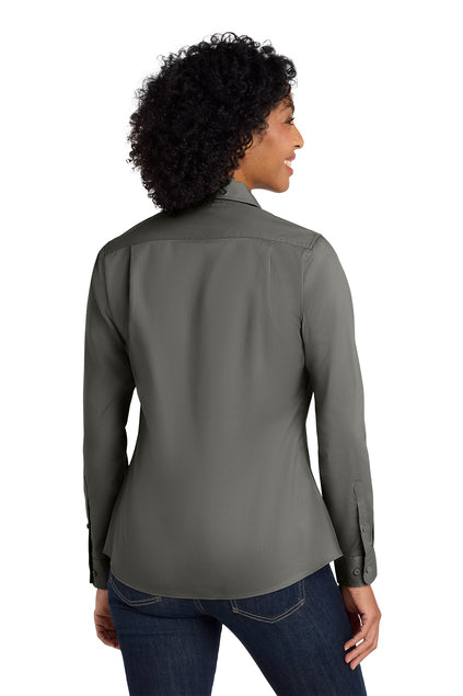 Port Authority® Women's SuperPro™ Twill Shirt - PenCol
