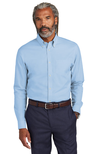 Brooks Brothers® Wrinkle-Free Stretch Pinpoint Shirt - Innovation Compounding