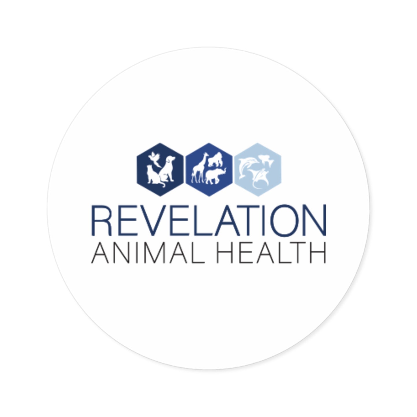 Round Stickers, Indoor - Animal Health