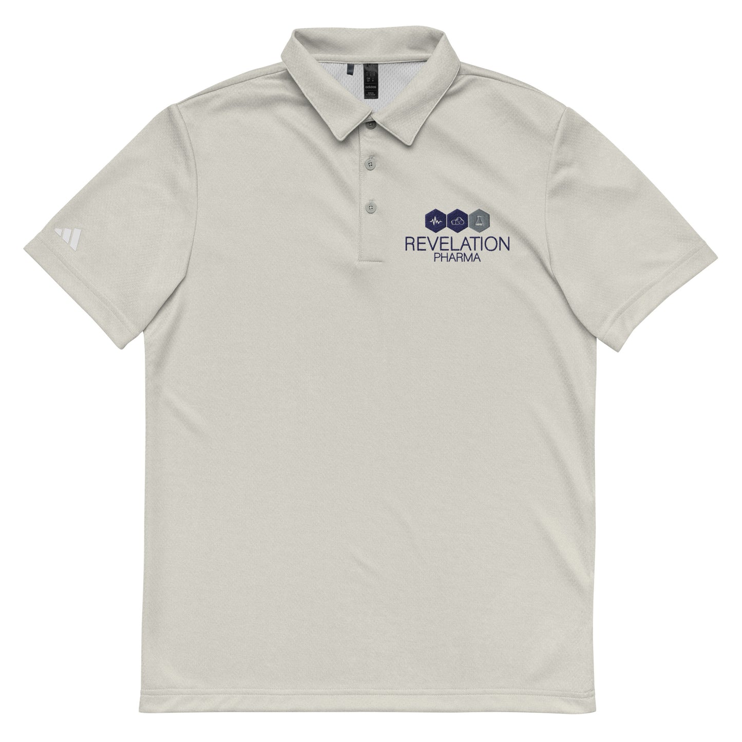 Adidas | Patterned Performance Polo - Revelation Pharma