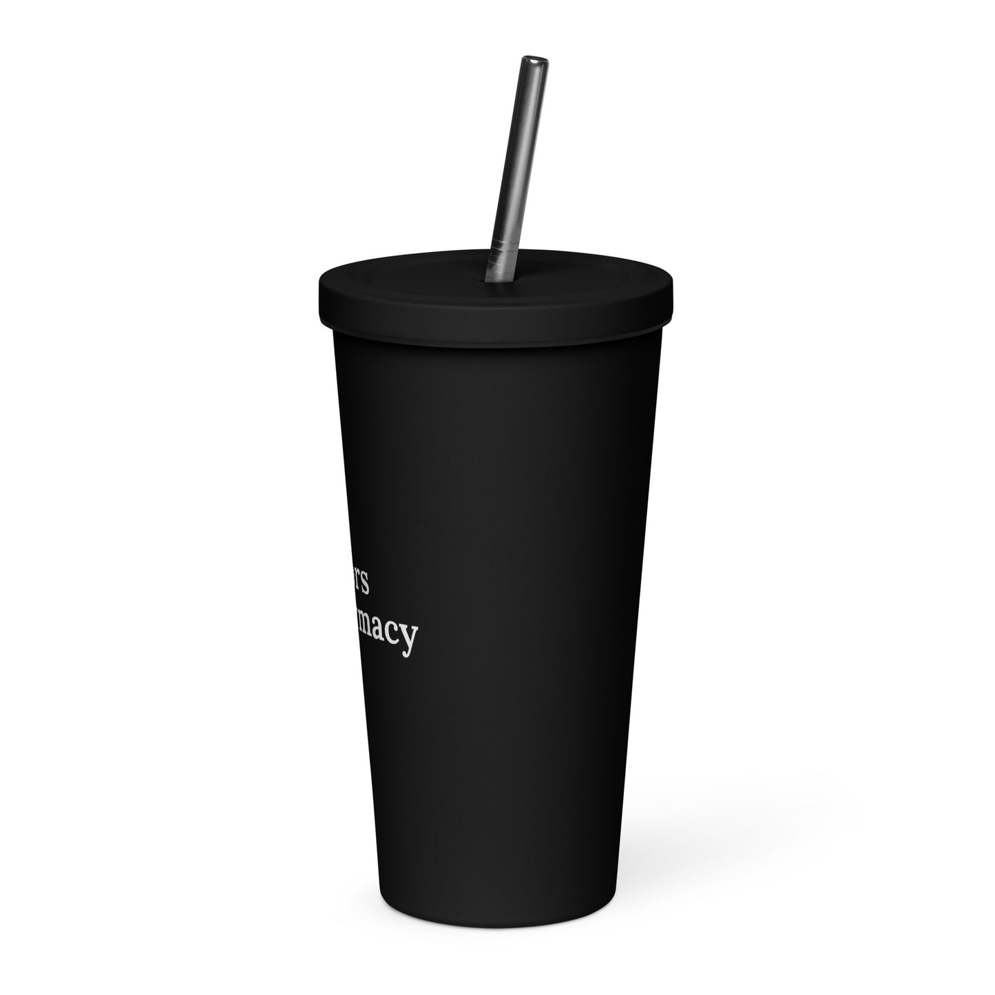Insulated Tumbler With Straw - Taylors Pharmacy