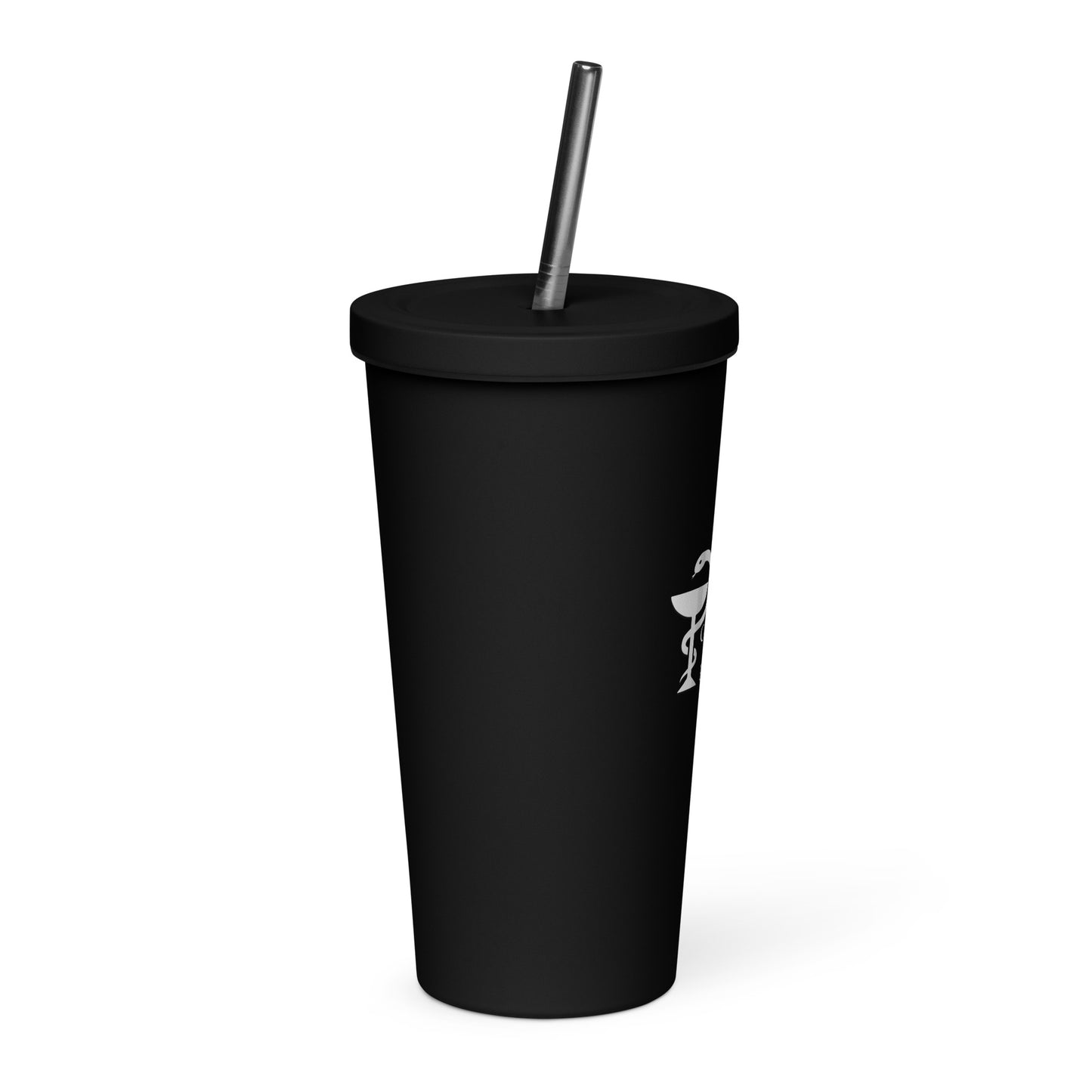 Insulated Tumbler With Straw - Community Clinical Pharmacy