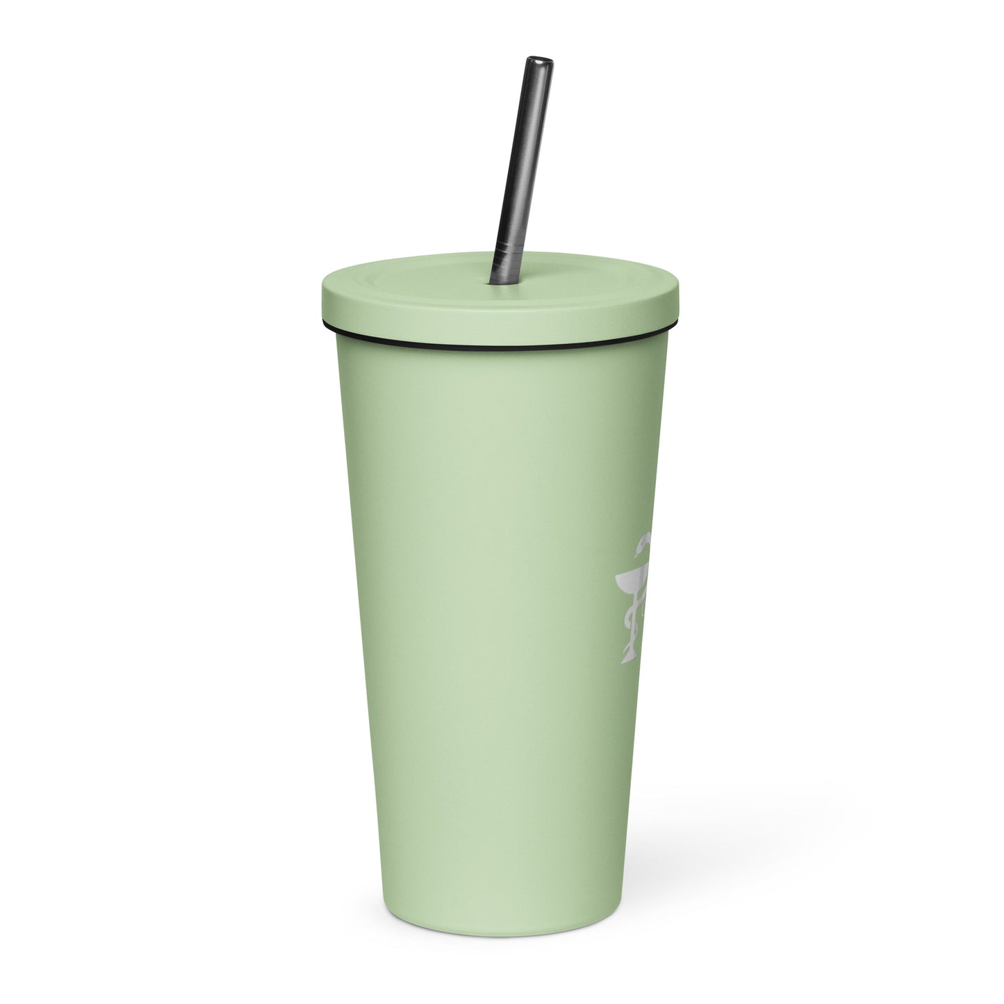 Insulated Tumbler With Straw - Community Clinical Pharmacy