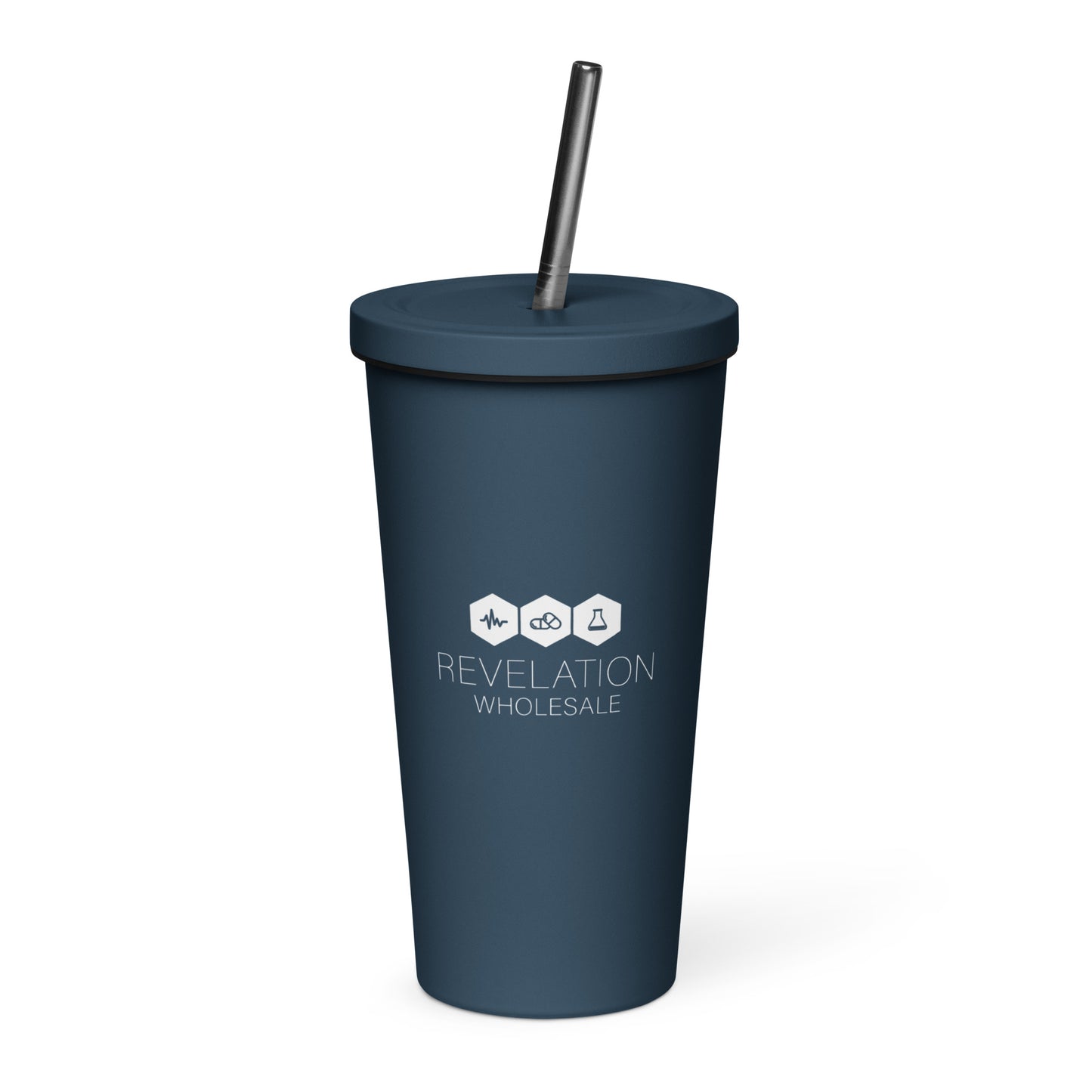 Insulated Tumbler With Straw - Wholesale