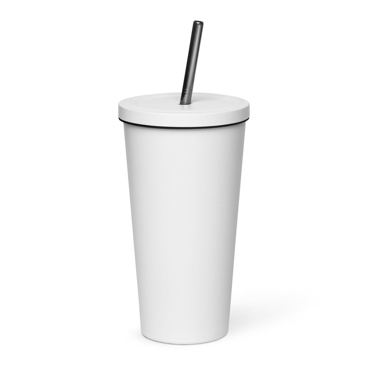 Insulated Tumbler With Straw - Community Clinical Pharmacy