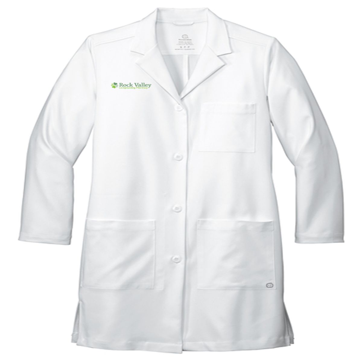 Wink® Women’s Long Lab Coat - Rock Valley