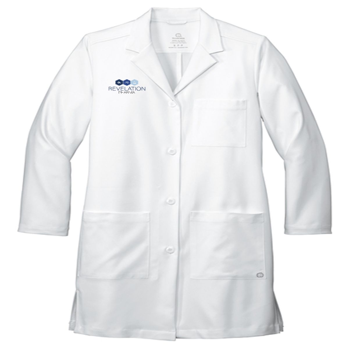 Wink® Women’s Long Lab Coat - Revelation Pharma