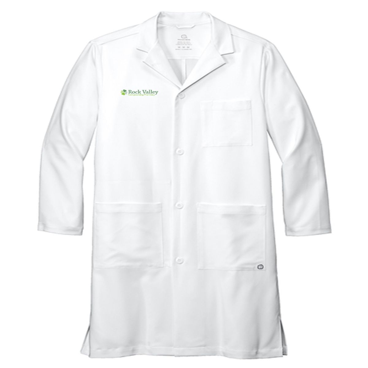 Wink® Men's Long Lab Coat - Rock Valley