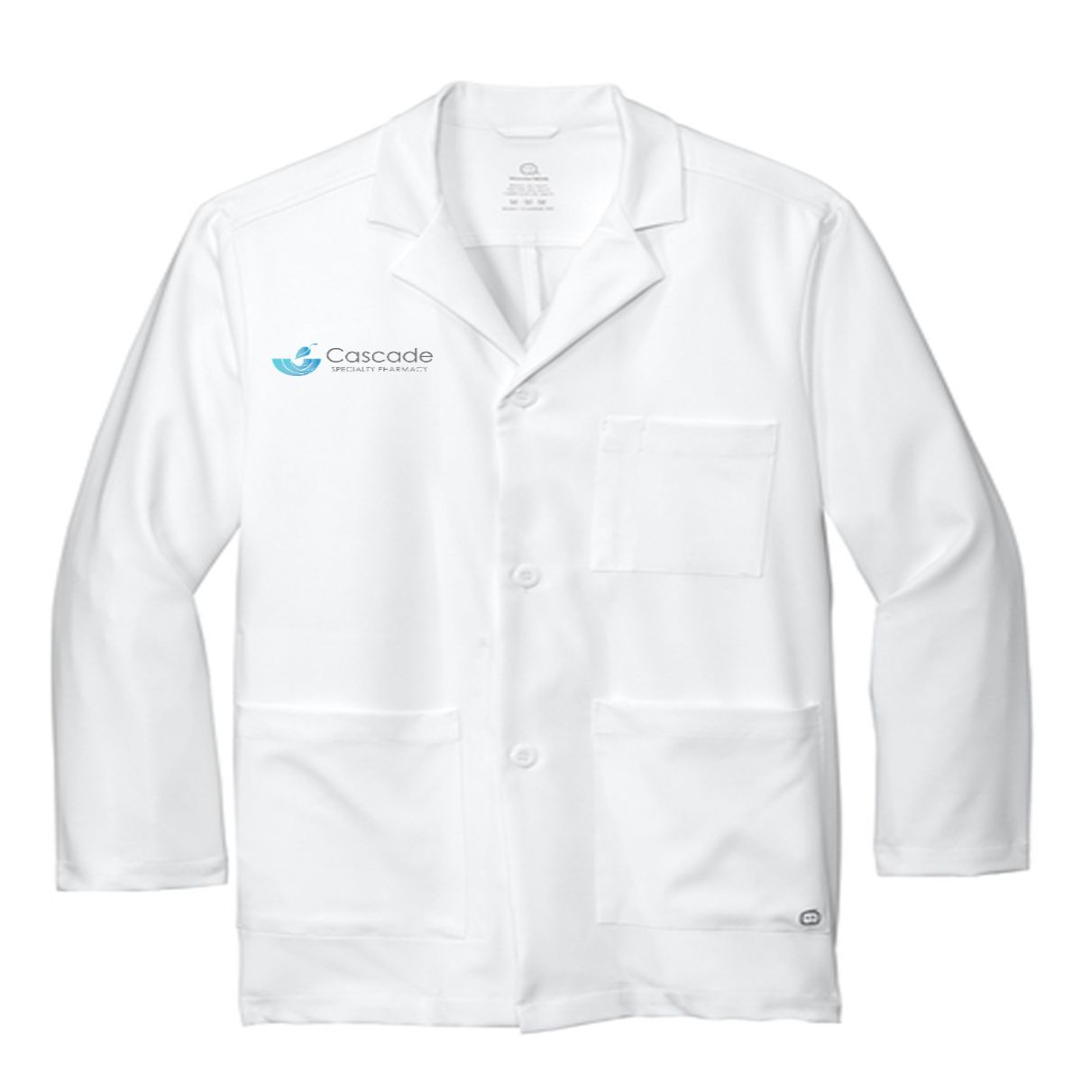 Wink® Men's Consultation Lab Coat - Cascade