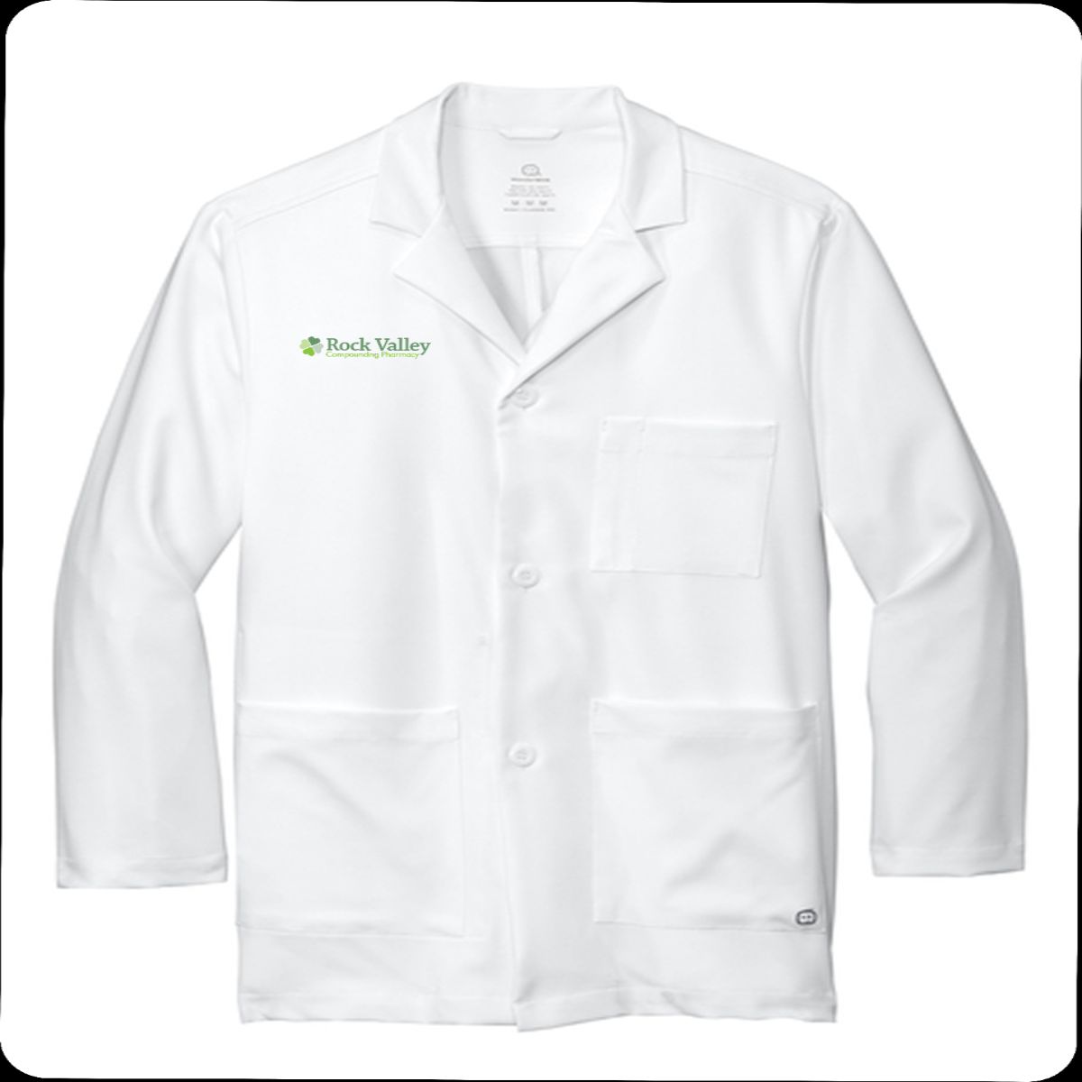 Wink® Men's Consultation Lab Coat - Rock Valley