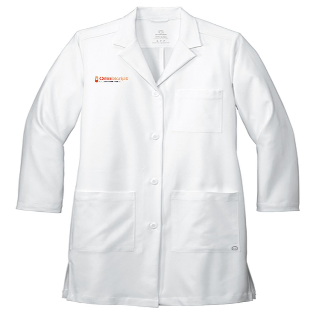 Wink® Women’s Long Lab Coat - OmniScript