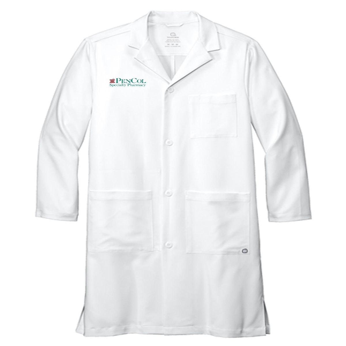 Wink® Men's Long Lab Coat - PenCol
