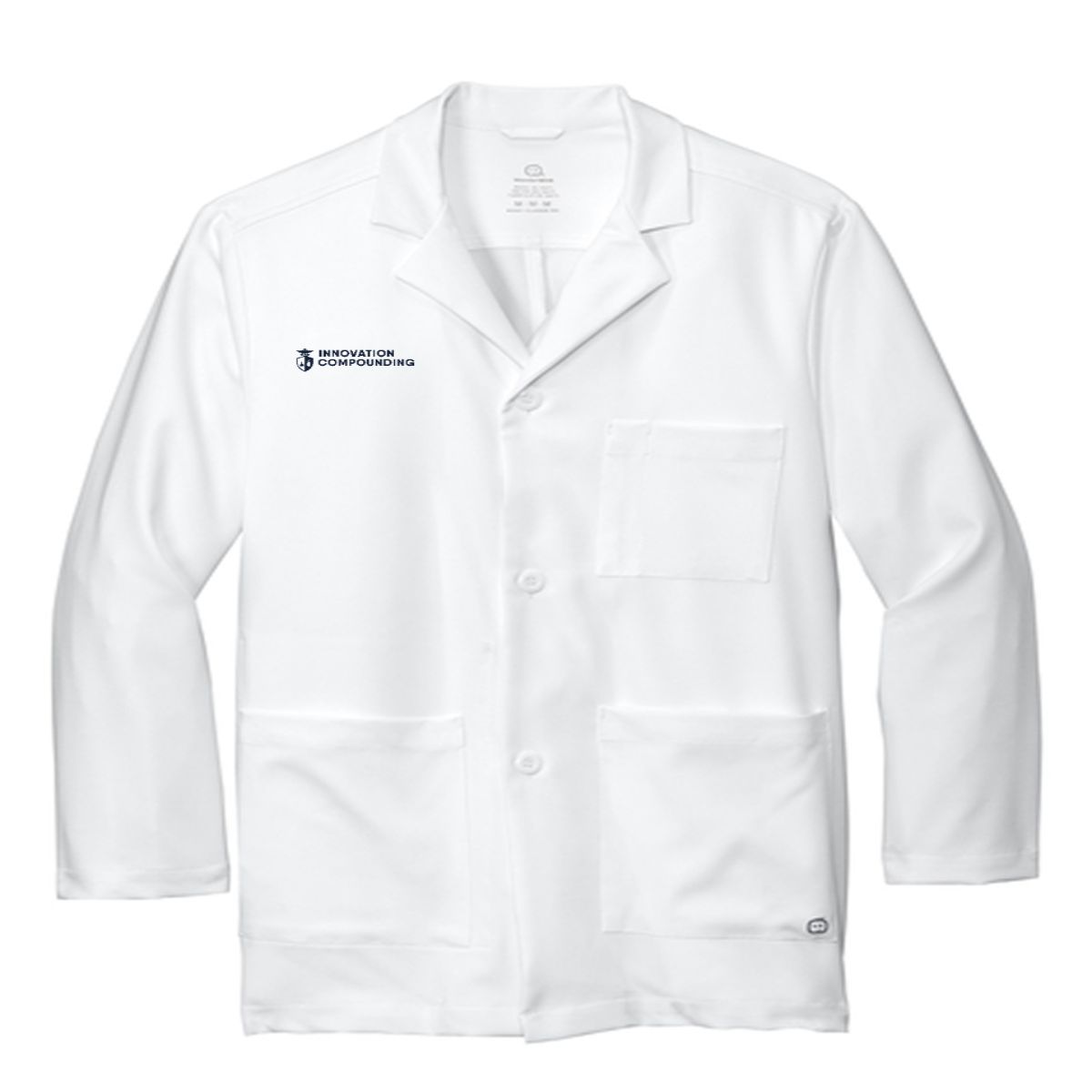 Wink® Men's Consultation Lab Coat - Innovation Compounding