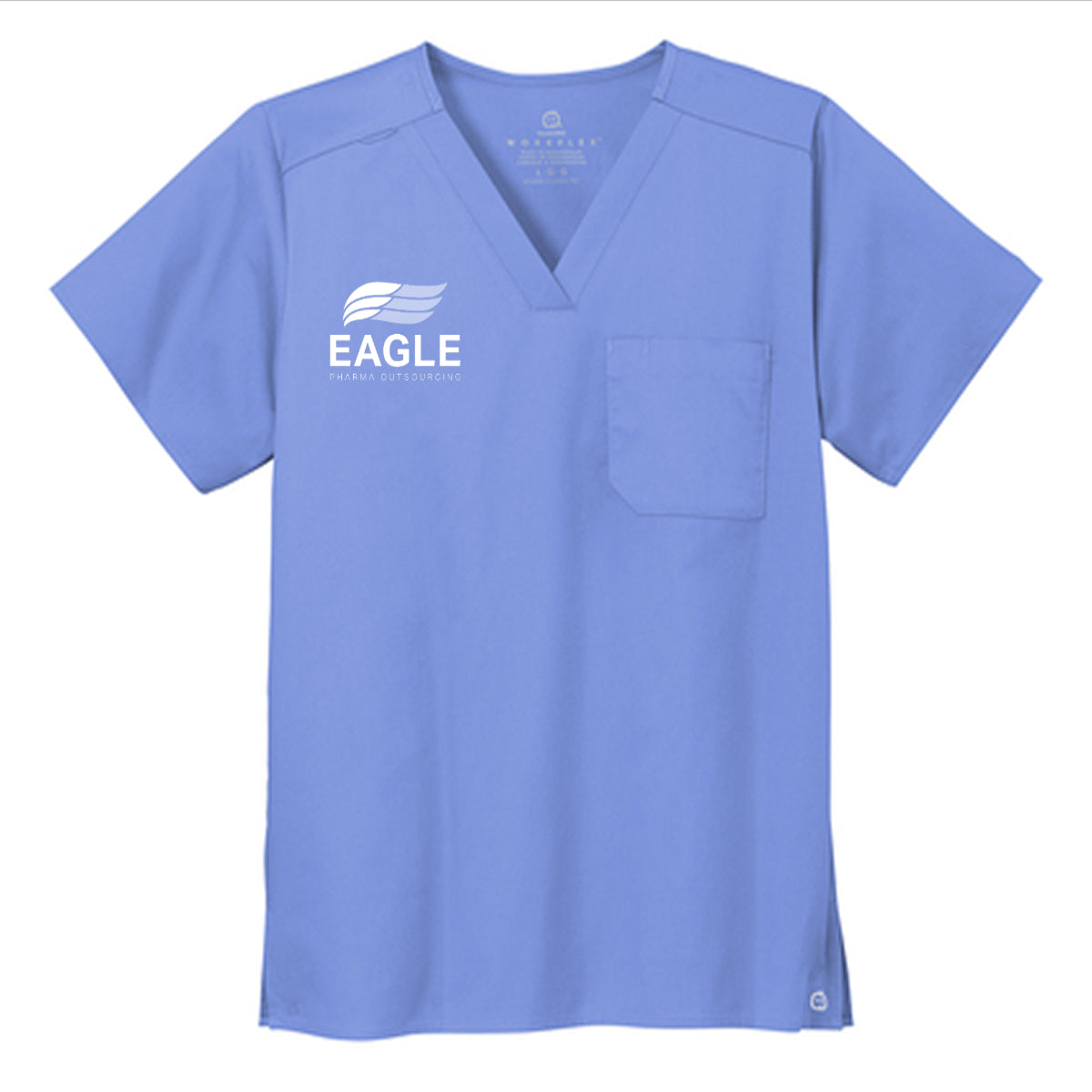 Wink® Unisex WorkFlex Chest Pocket V-Neck Top - Eagle Pharmacy