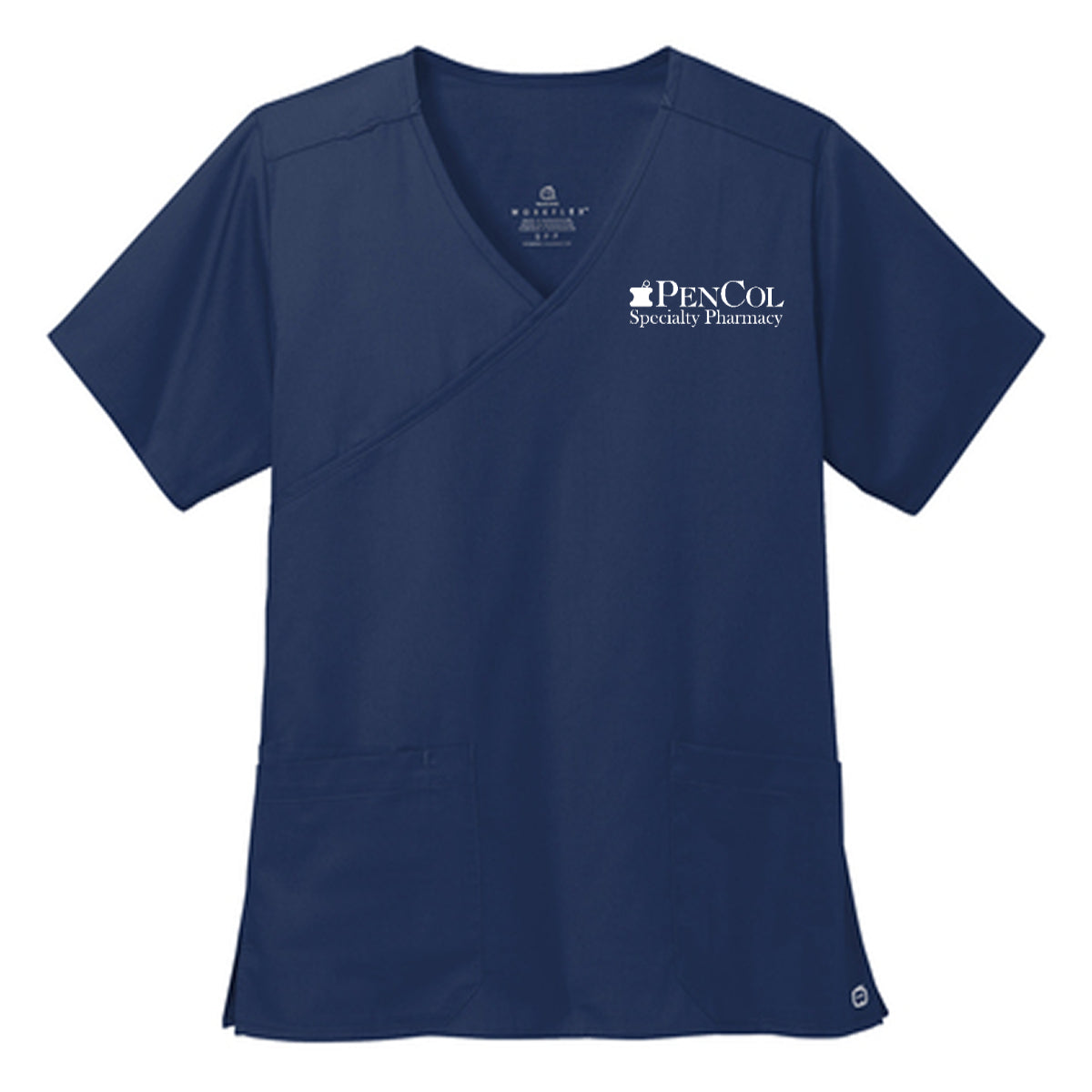 Wink® Women’s WorkFlex™ Mock Wrap Top - PenCol