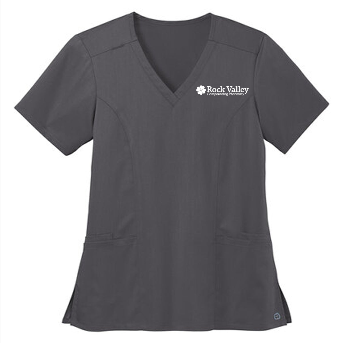 Wink® Women’s Premiere Flex™ V-Neck Top - Rock Valley