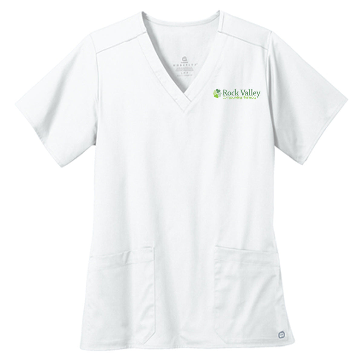 Wink® Women’s WorkFlex V-Neck Top - Rock Valley