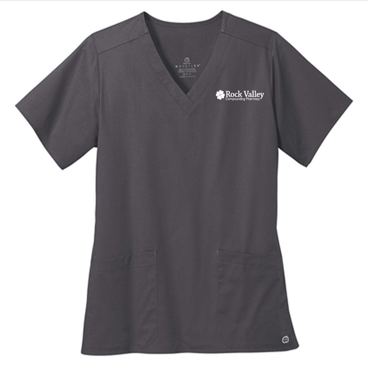 Wink® Women’s WorkFlex V-Neck Top - Rock Valley