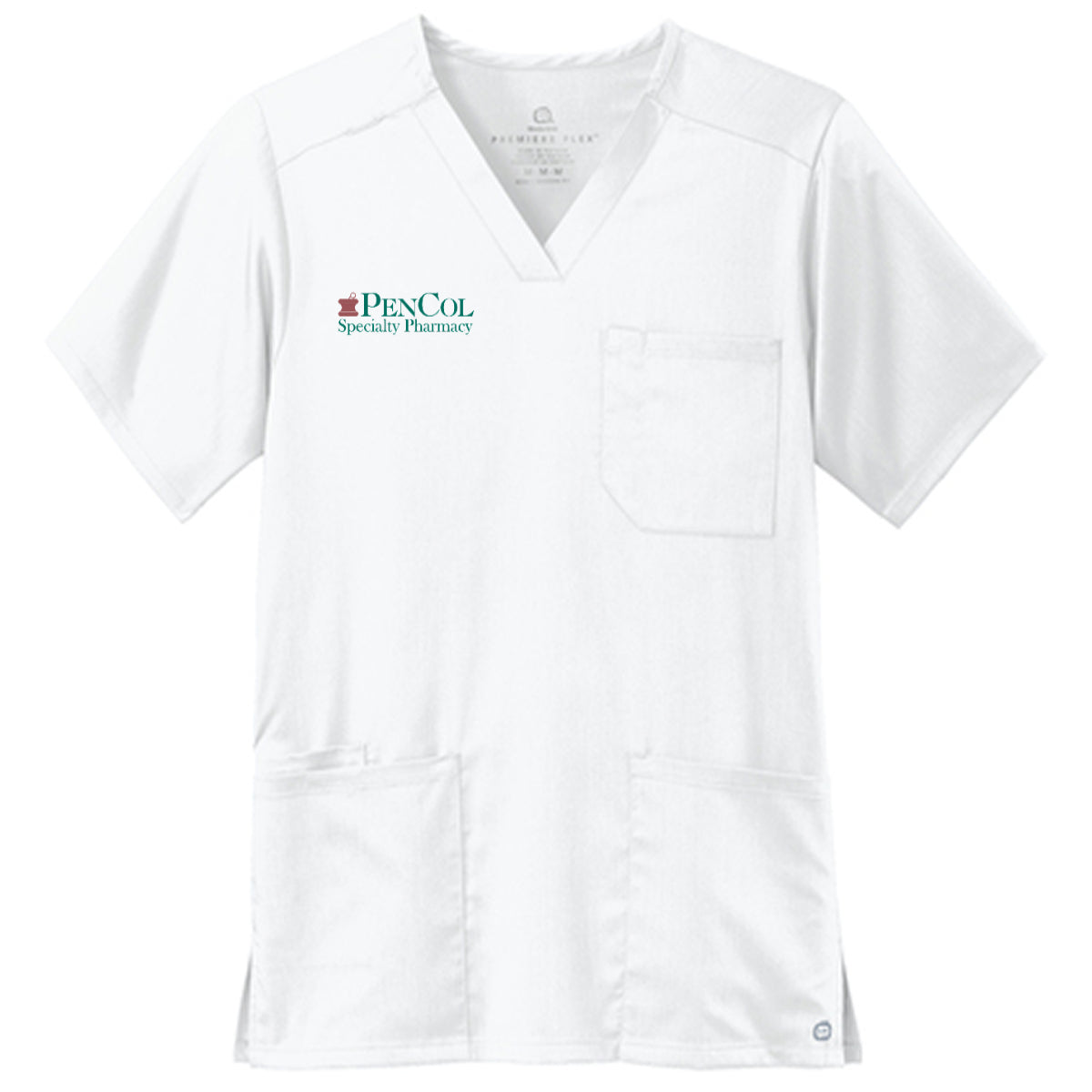 Wink® Men's Premiere Flex™ V-Neck Top - PenCol