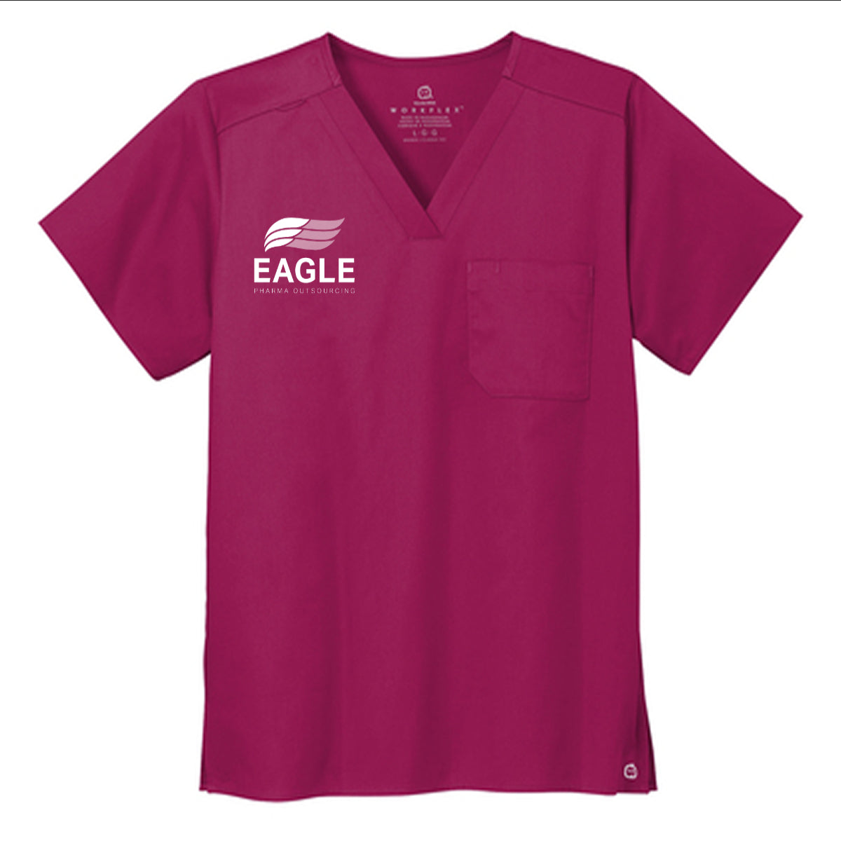 Wink® Unisex WorkFlex Chest Pocket V-Neck Top - Eagle Pharmacy