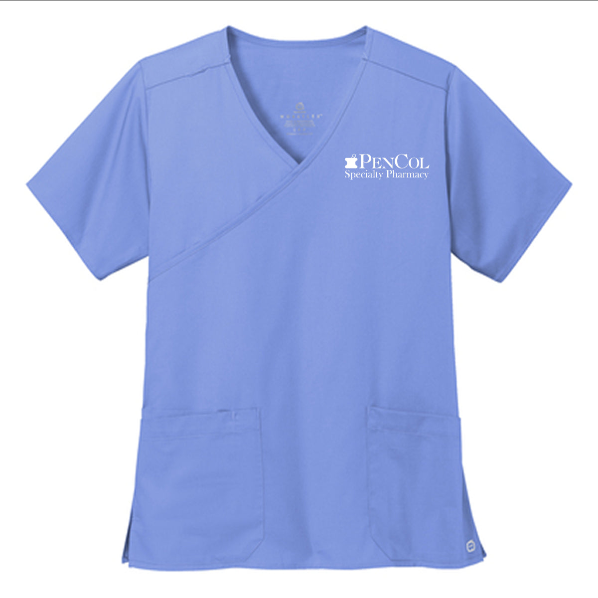 Wink® Women’s WorkFlex™ Mock Wrap Top - PenCol