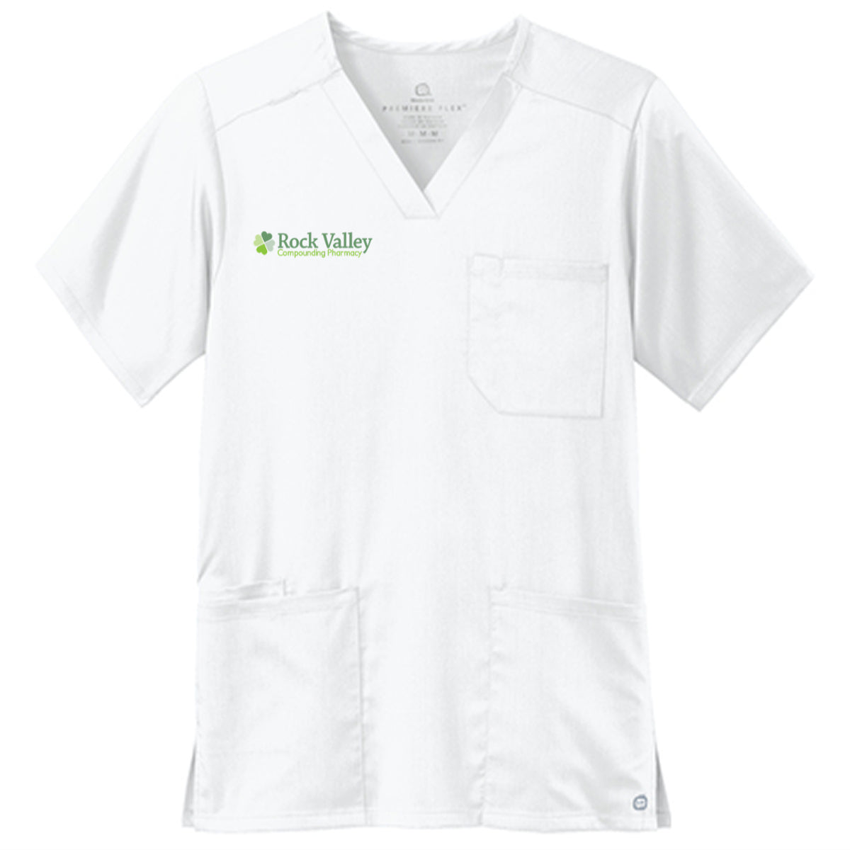 Wink® Men's Premiere Flex™ V-Neck Top - Rock Valley