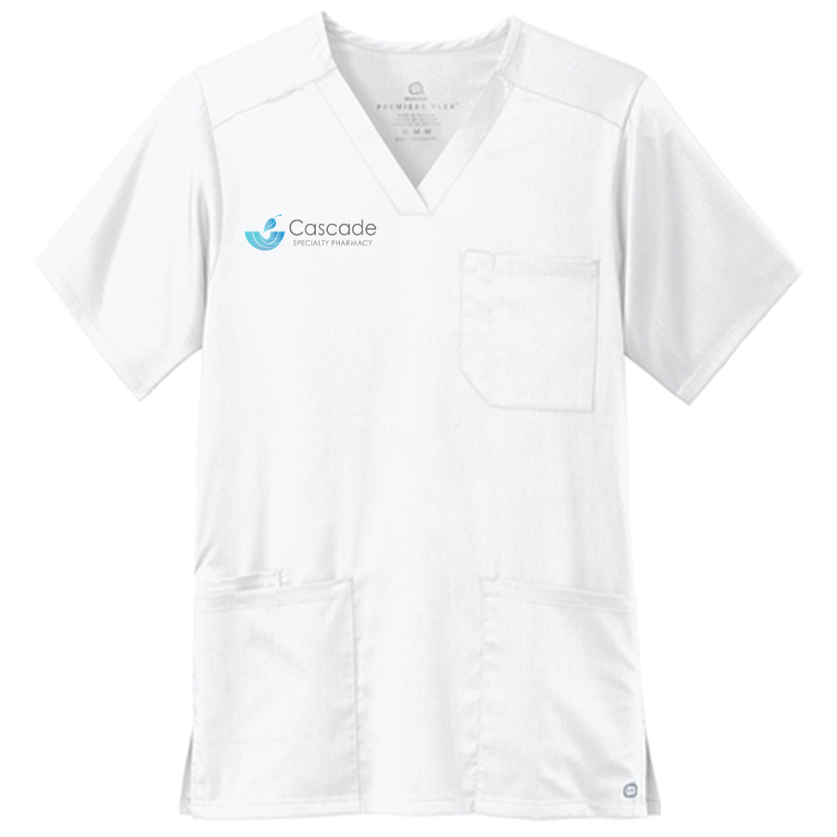 Wink® Men's Premiere Flex™ V-Neck Top - Cascade