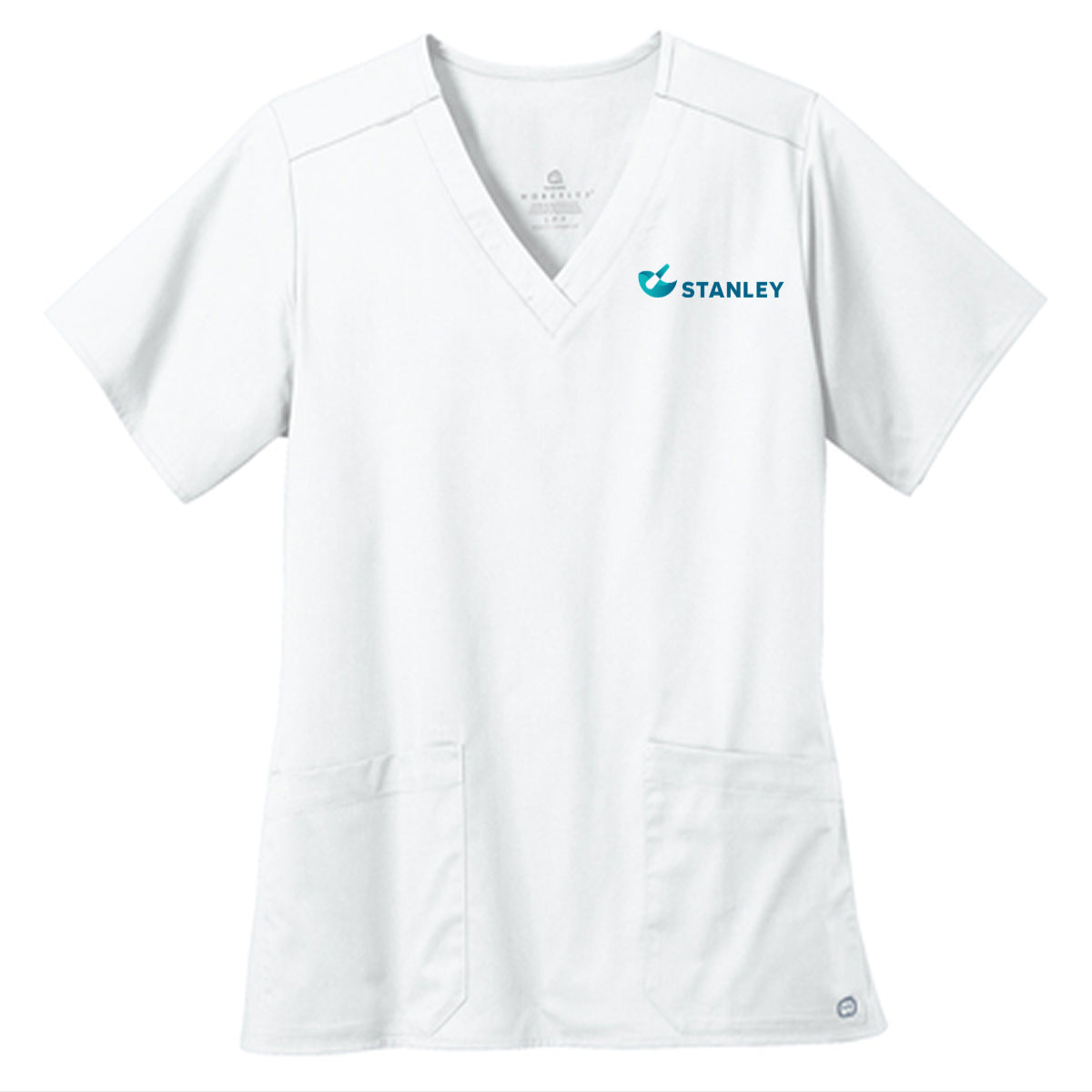 Wink® Women’s WorkFlex V-Neck Top - Stanley