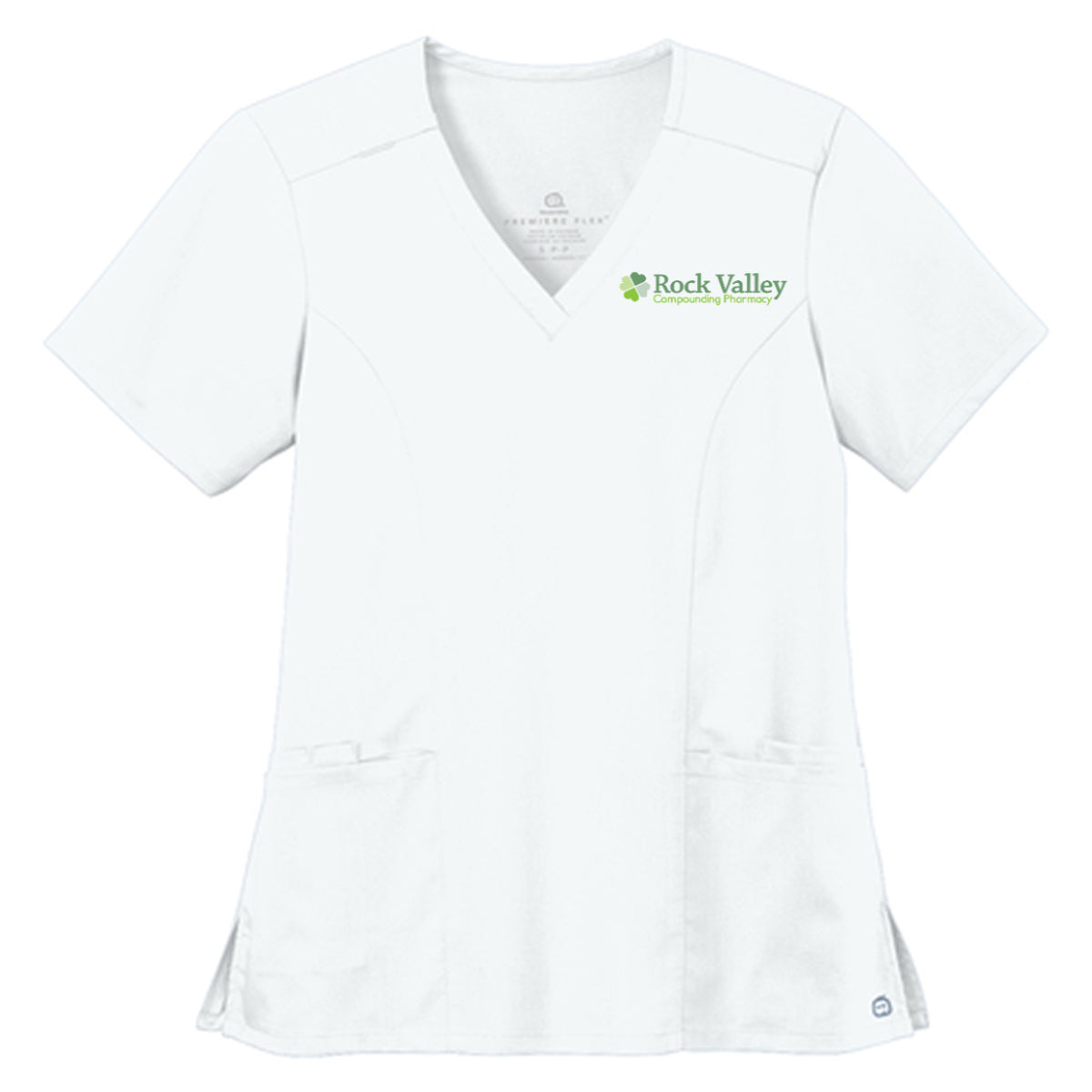 Wink® Women’s Premiere Flex™ V-Neck Top - Rock Valley