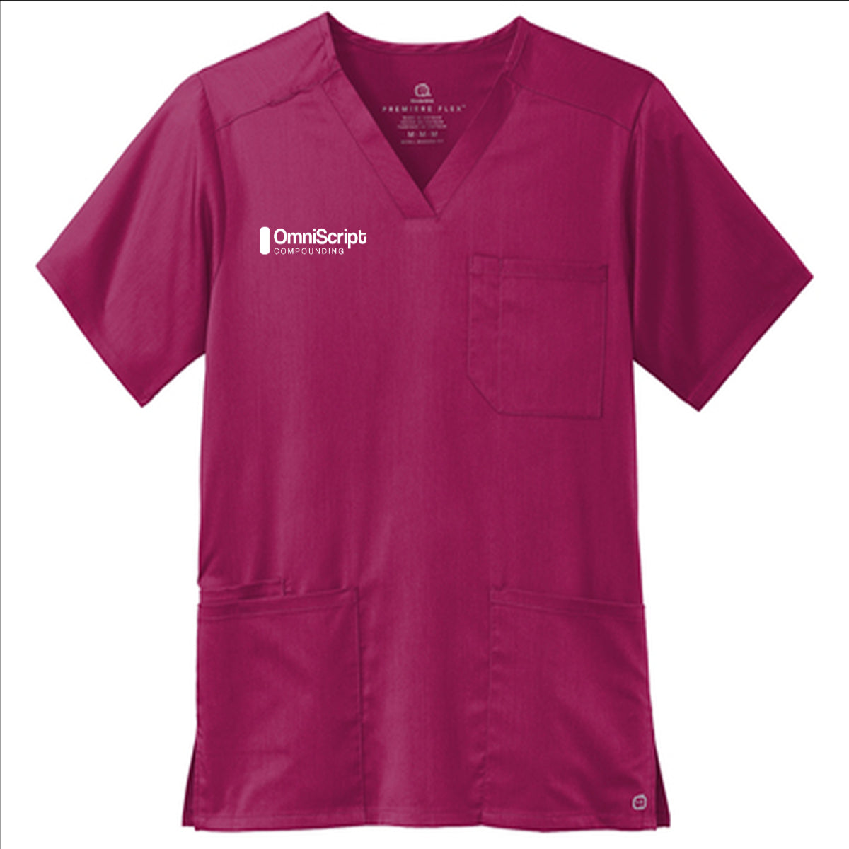 Wink® Men's Premiere Flex™ V-Neck Top - OmniScript