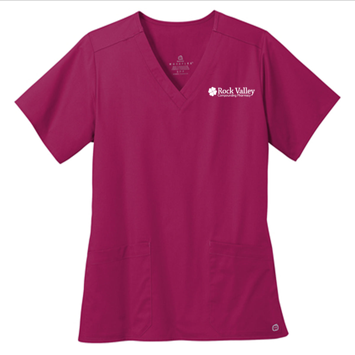 Wink® Women’s WorkFlex V-Neck Top - Rock Valley