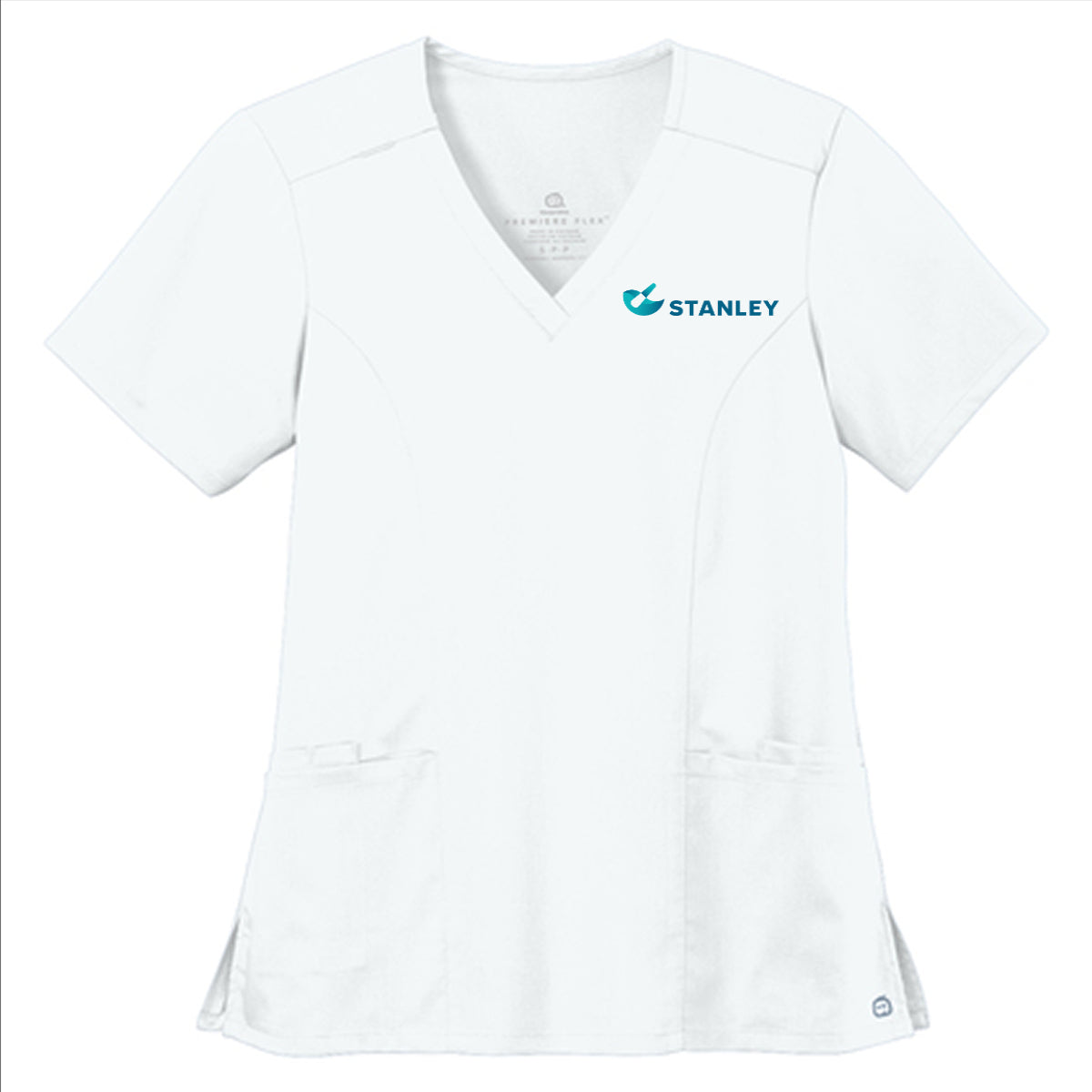 Wink® Women’s Premiere Flex™ V-Neck Top - Stanley