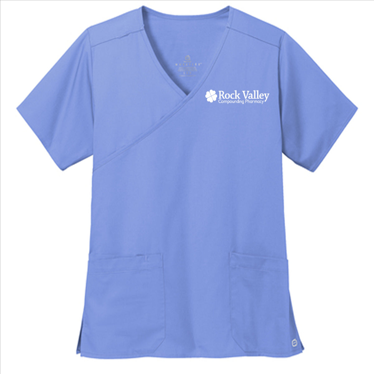 Wink® Women’s WorkFlex™ Mock Wrap Top - Rock Valley
