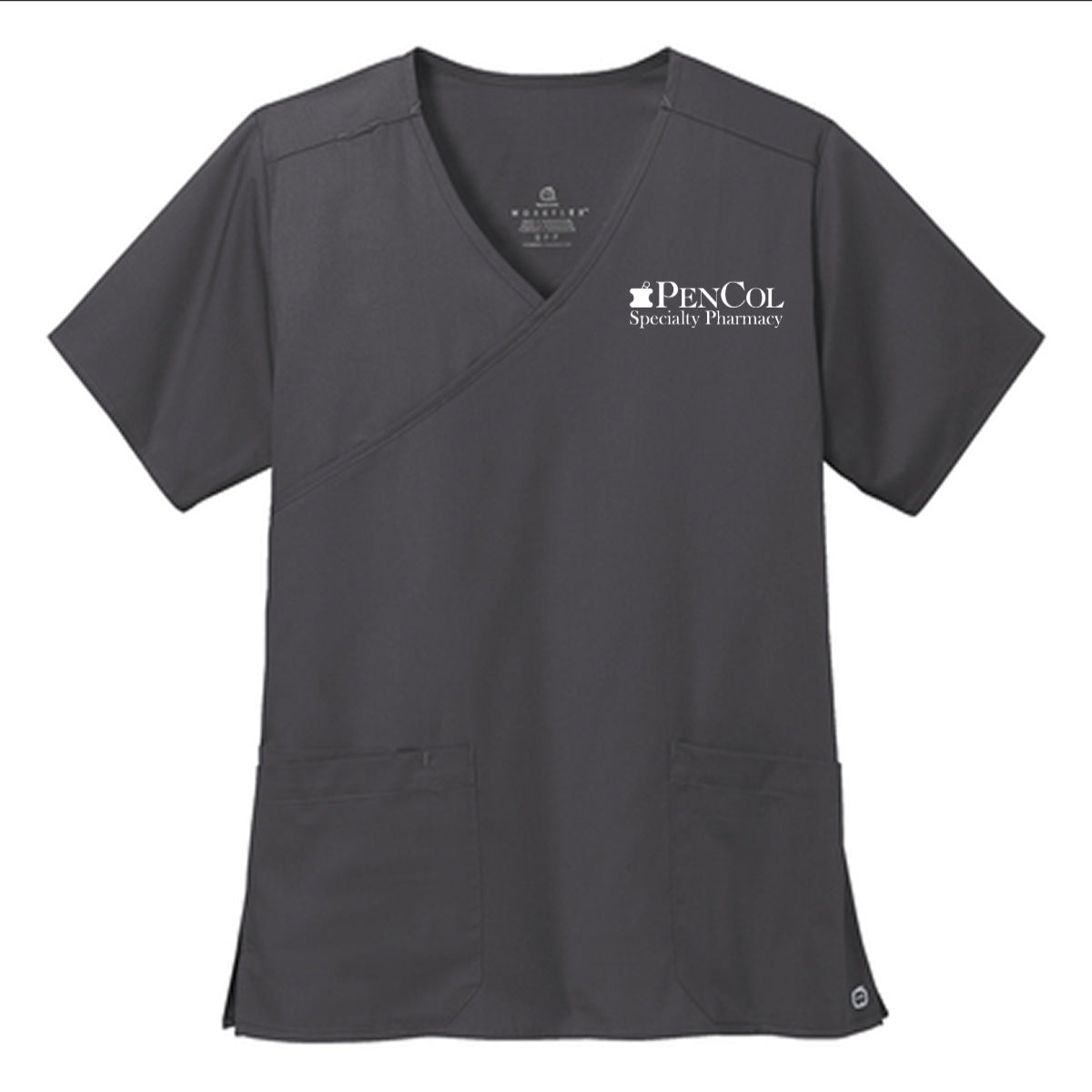 Wink® Women’s WorkFlex™ Mock Wrap Top - PenCol