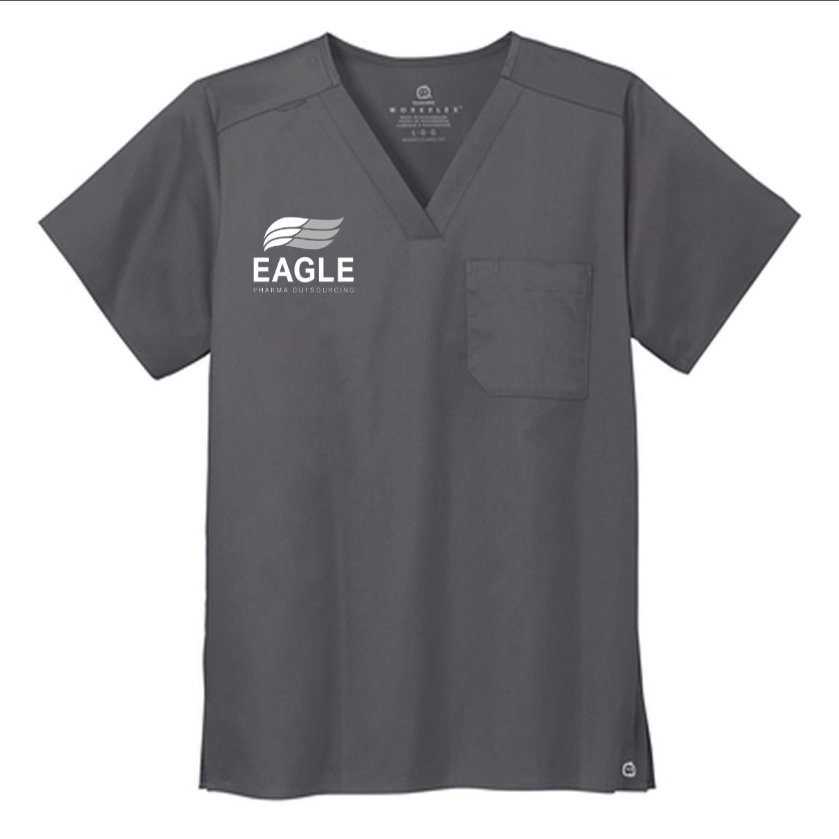 Wink® Unisex WorkFlex Chest Pocket V-Neck Top - Eagle Pharmacy