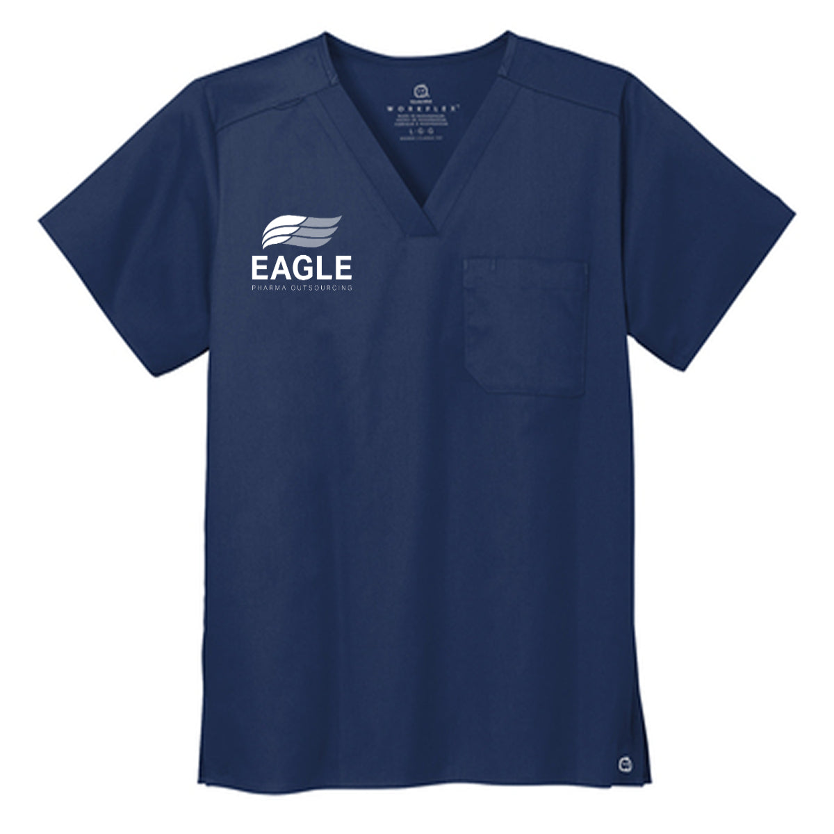 Wink® Unisex WorkFlex Chest Pocket V-Neck Top - Eagle Pharmacy