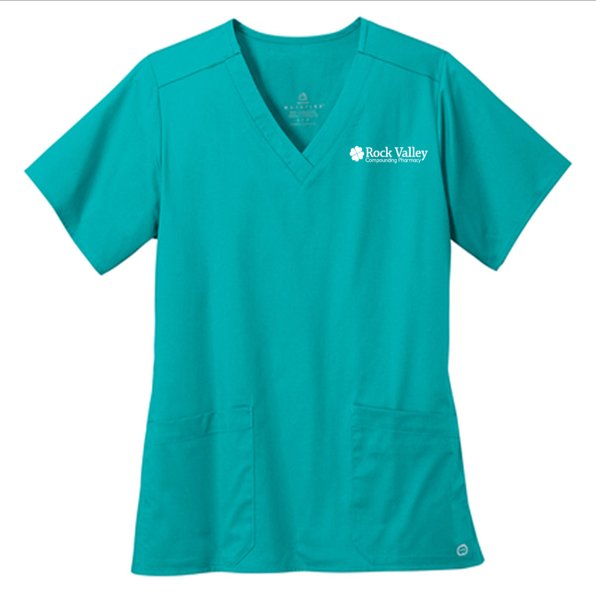 Wink® Women’s WorkFlex V-Neck Top - Rock Valley