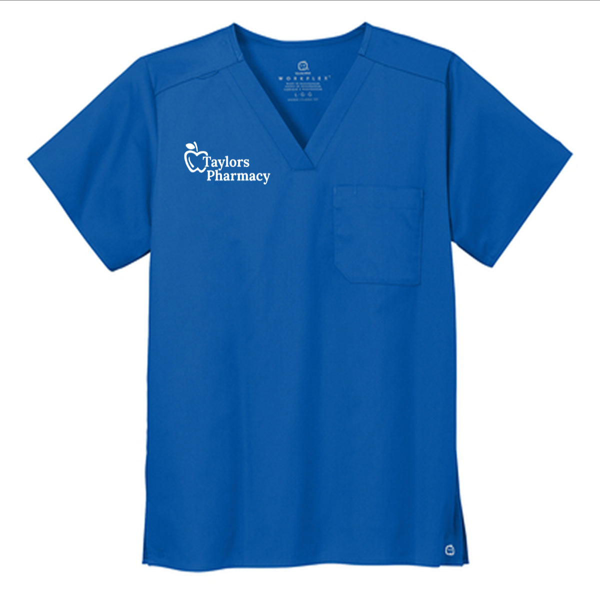 Wink® Unisex WorkFlex Chest Pocket V-Neck Top - Taylors Pharmacy