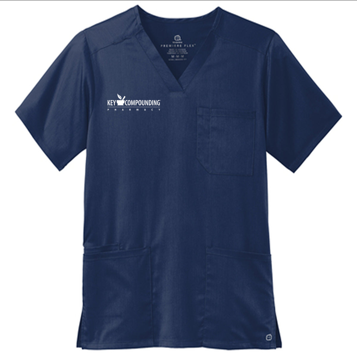 Wink® Men's Premiere Flex™ V-Neck Top - Key Compounding