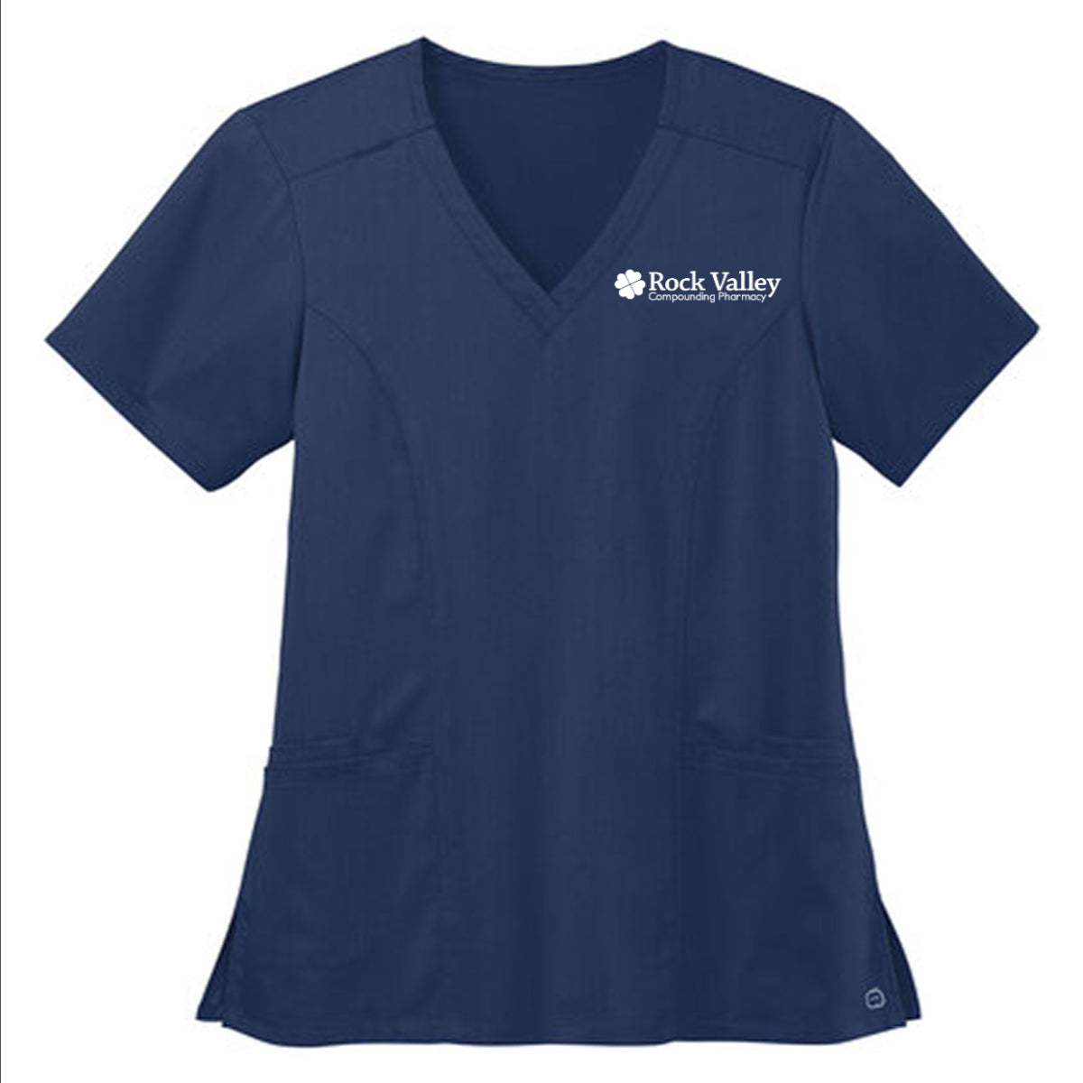 Wink® Women’s Premiere Flex™ V-Neck Top - Rock Valley