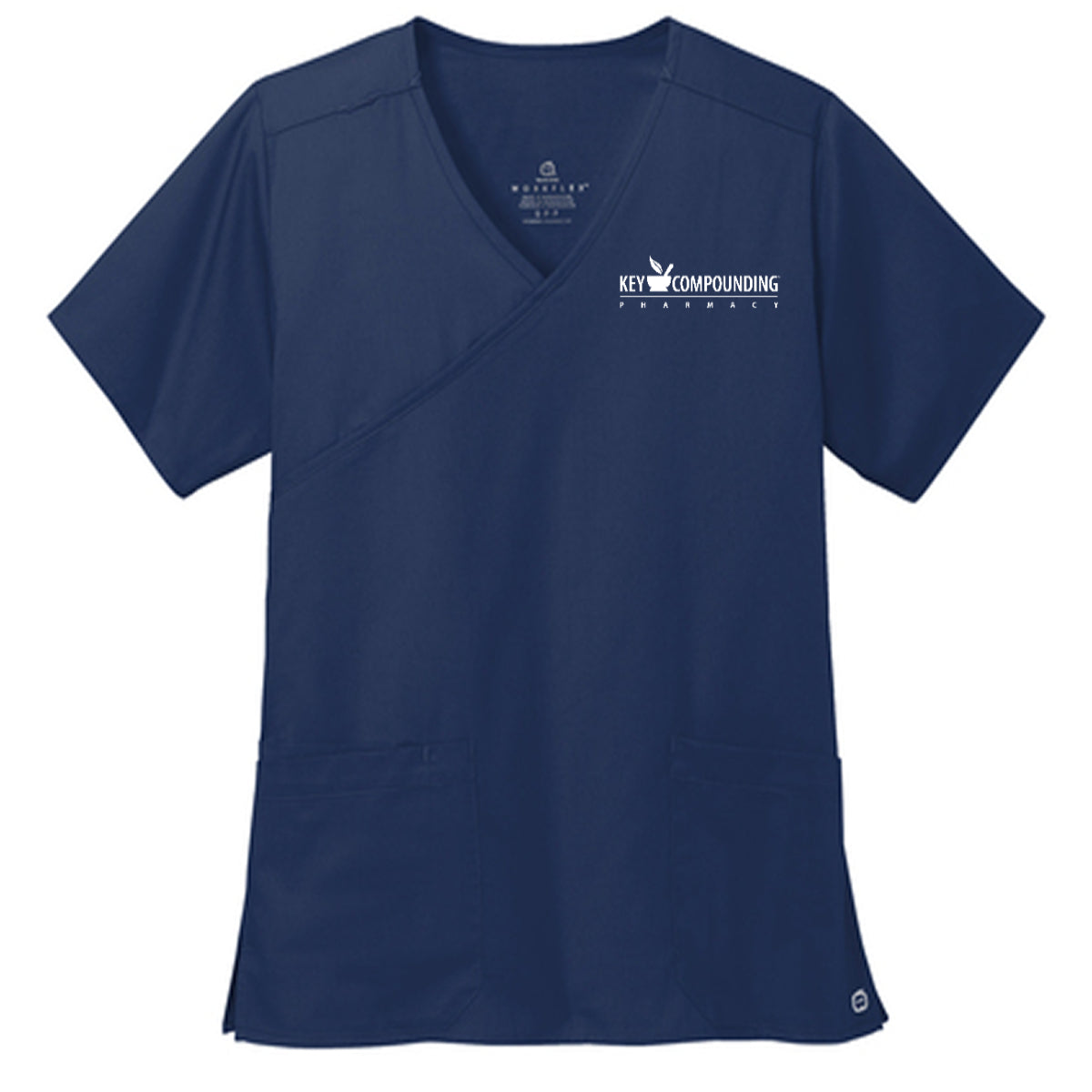 Wink® Women’s WorkFlex™ Mock Wrap Top - Key Compounding