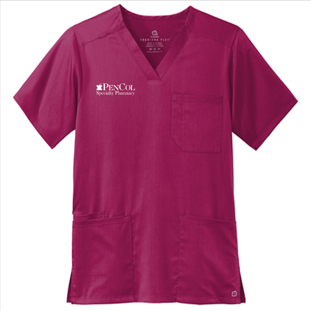 Wink® Men's Premiere Flex™ V-Neck Top - PenCol