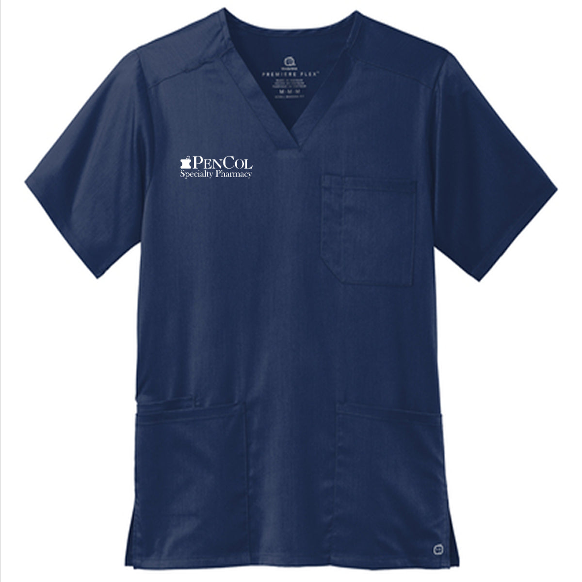 Wink® Men's Premiere Flex™ V-Neck Top - PenCol