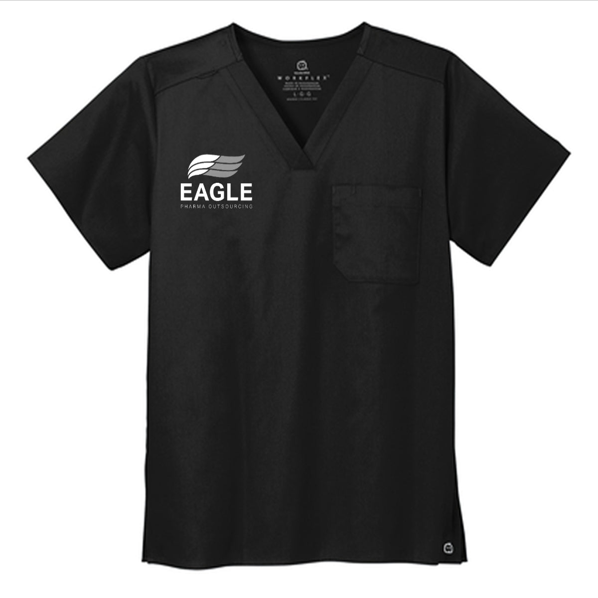 Wink® Unisex WorkFlex Chest Pocket V-Neck Top - Eagle Pharmacy