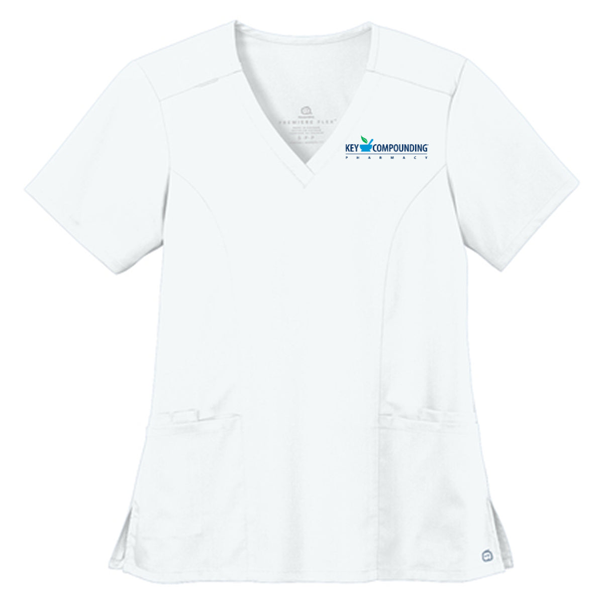 Wink® Women’s Premiere Flex™ V-Neck Top - Key Compounding
