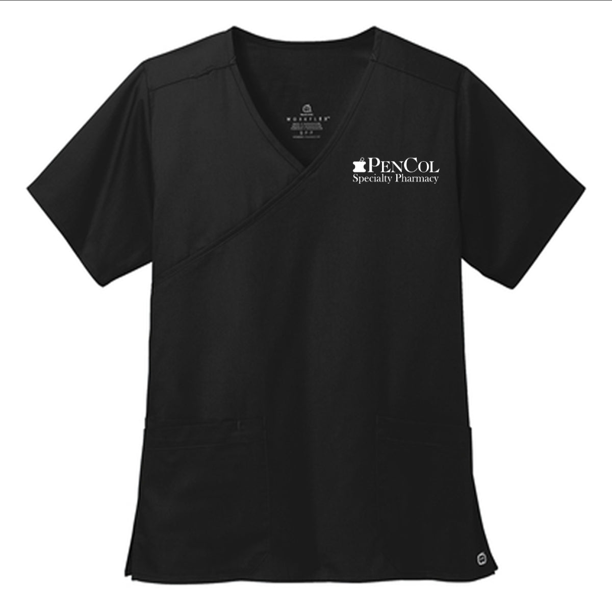 Wink® Women’s WorkFlex™ Mock Wrap Top - PenCol